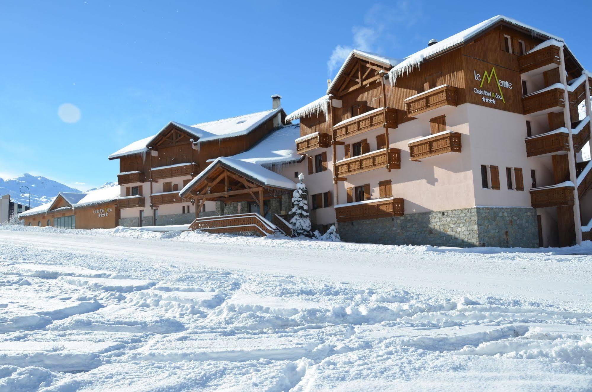 Le Menuire Chalet-Hotel & Spa Saint-Martin-de-Belleville Exterior foto